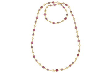 Anna Ruby, Pearl & Amethyst Necklace